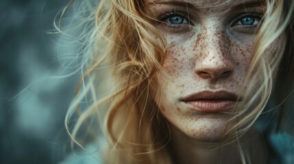 women with blurred backgrounds generative ai
