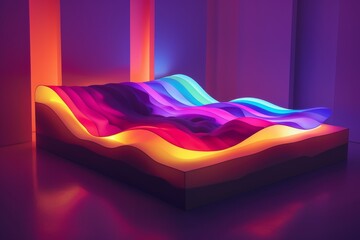 Integration of Minimalist Style Furniture in Home Decor for Comfort and Adaptive Bedroom Technology: Futuristic, Plush Comfort Solutions.