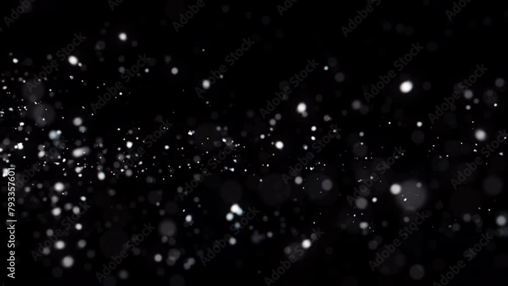 Poster 4k bokeh lights. holiday motion background. glowing particle abstract. 2160p 60fps. exploding partic