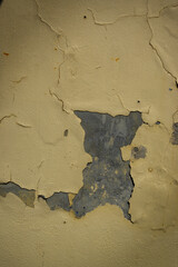 Texture, wall, concrete, it can be used as a background. Wall fragment with scratches and cracks 4