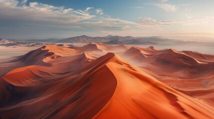 Fototapeta na wymiar desert landscapes generative ai