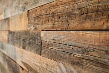 Rustic Charm: A Rough Textured Wooden Wall, Celebrating the Beauty of Natural Wood.