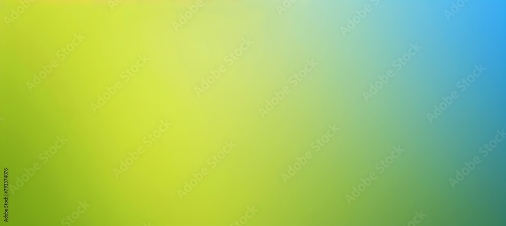 Poster subtle shades of green and blue merge in soft gradient, inviting serenity and calmness into the visu