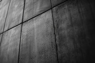 A wall with a grey and black color