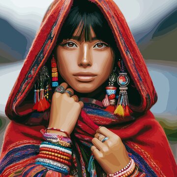Retrato de la Etnia Aymara