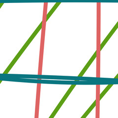 Green orange lines grid backdrop 