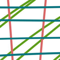 Green orange lines grid backdrop 