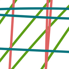 Green orange lines grid backdrop 