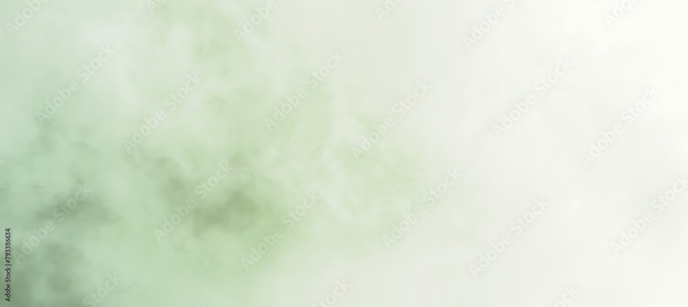 Poster Soft Green and White Gradient: A Subtle Blend of Nature's Hues Creating Serenity and Tranquility in Visual Harmony.