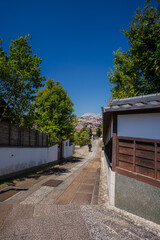 鎌倉の風景　北鎌倉の小道