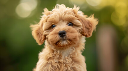 A Baby Labradoodle 