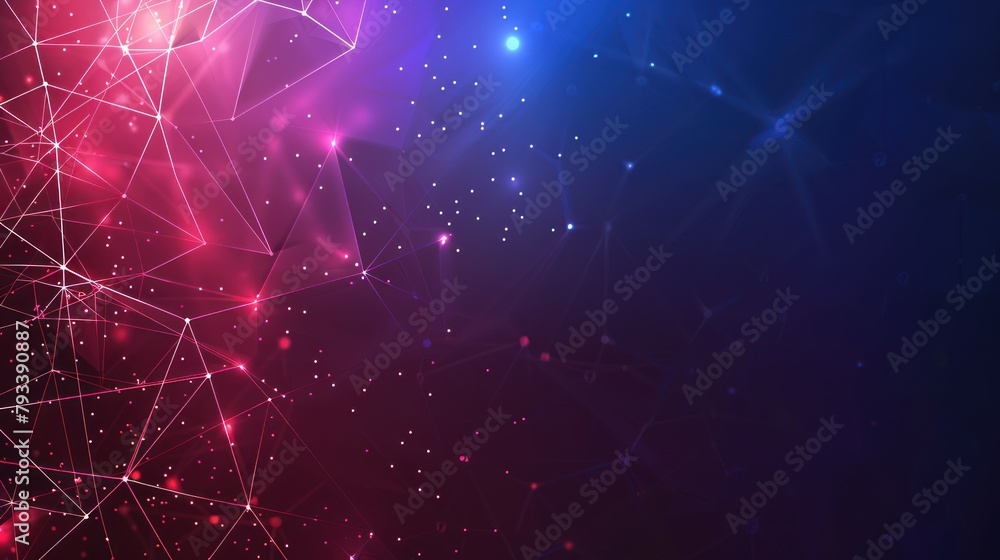 Poster gradient network connection background, digital technology background,. digital futuristic.