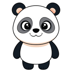 Sweet Little Panda Cub, perfect for Children's Books Cards Invitations Logos Web Design T-Shirts Greeting Cards Stationery Packaging Tattoo Designs