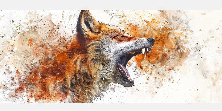 The Echo of Nature: The Animal in Echo Chamber and Diminished Voice - Picture an animal in an echo chamber, symbolizing its diminished voice and impact in scientific discourse