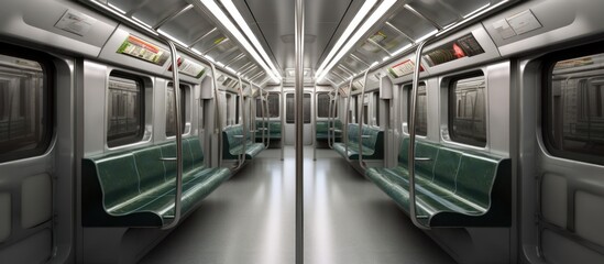 Obraz premium interior of the train