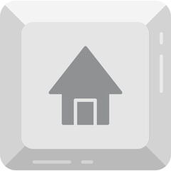 Fototapeta premium Home key Icon