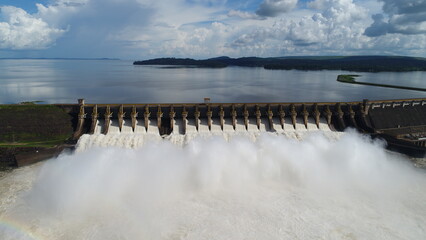 Barragem, Usina hidrelétrica de Tucuruí, Pará, Brasil