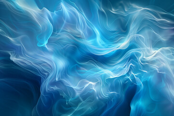 Obraz premium Abstract wave blue background