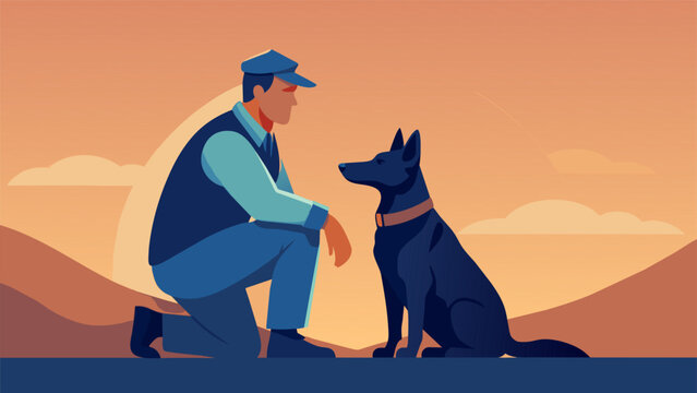 A military veteran and his loyal service dog who have been through everything together from deployments to retirement. They have faced