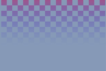 Aesthetic purple and blue checkers gingham plaid checkerboard wallpaper illustration perfect for wallpaper - obrazy, fototapety, plakaty