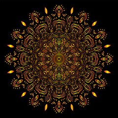 mandala art for template background