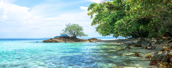 Fototapete Rund tropical island © avtk