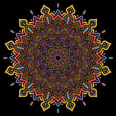 mandala art for template background