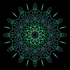 mandala art for template background