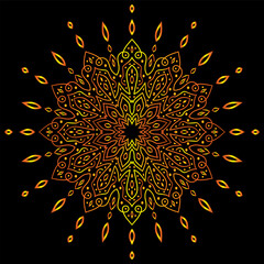 mandala art for template background
