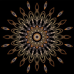 mandala art for template background