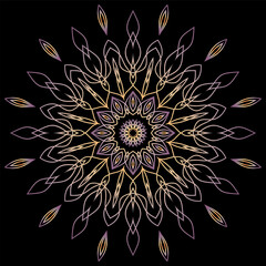 mandala art for template background