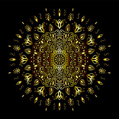 mandala art for template background