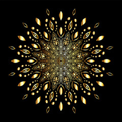 mandala art for template background