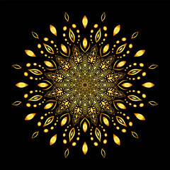 mandala art for template background