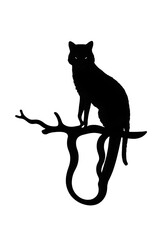 Animal Silhoette Black illustration