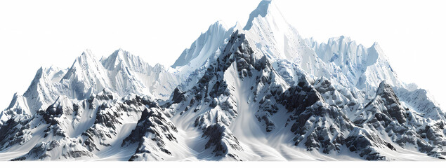 Fototapeta premium Snowy mountains