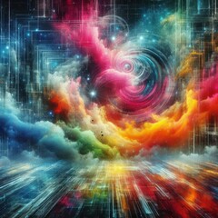 Color abstract background