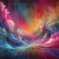 Color abstract background