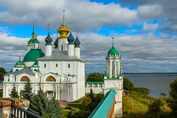 Spaso-Yakovlevsky Monastery or of St. Jacob Saviour and Lake Nero, Russia