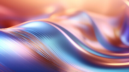 Digital technology  silver wave curve abstract poster web page PPT background