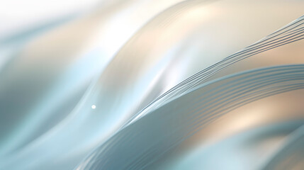 Digital technology  silver wave curve abstract poster web page PPT background