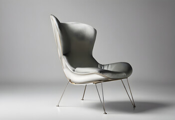 Minimalist Chair Setup with Linen Fabric