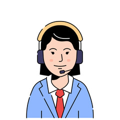 Call Center Avatar Icon