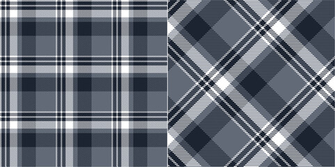 Vector checkered pattern or plaid pattern . Tartan, textured seamless twill for flannel shirts, duvet covers, other autumn winter textile mills. Vector Format