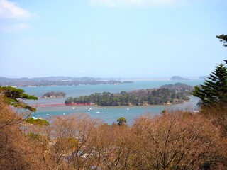 Saigyo Modoshi no Matsu Park has a stunning panoramic overlook of Matsushima Bay