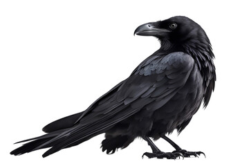 isolated bird white black raven profile beak halloween crow death closeup wing creepy claw mystery stormy mysterious darkness perch creature symbol light dusk twilight1 portrait dark fantasy fear