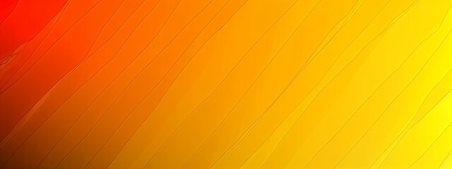 Obraz premium A smooth gradient transition from red to yellow.