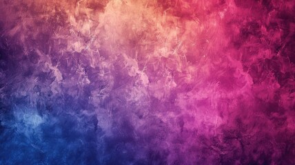 Abstract colorful background with gradient from blue to purple hues and textured appearance - obrazy, fototapety, plakaty
