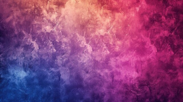 Abstract colorful background with gradient from blue to purple hues and textured appearance