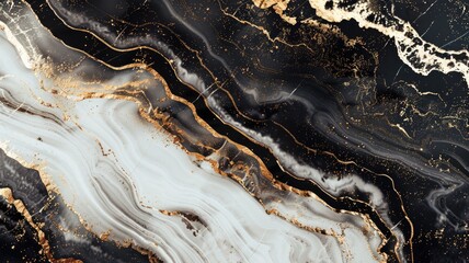 Abstract luxury marble pattern with gold accents
